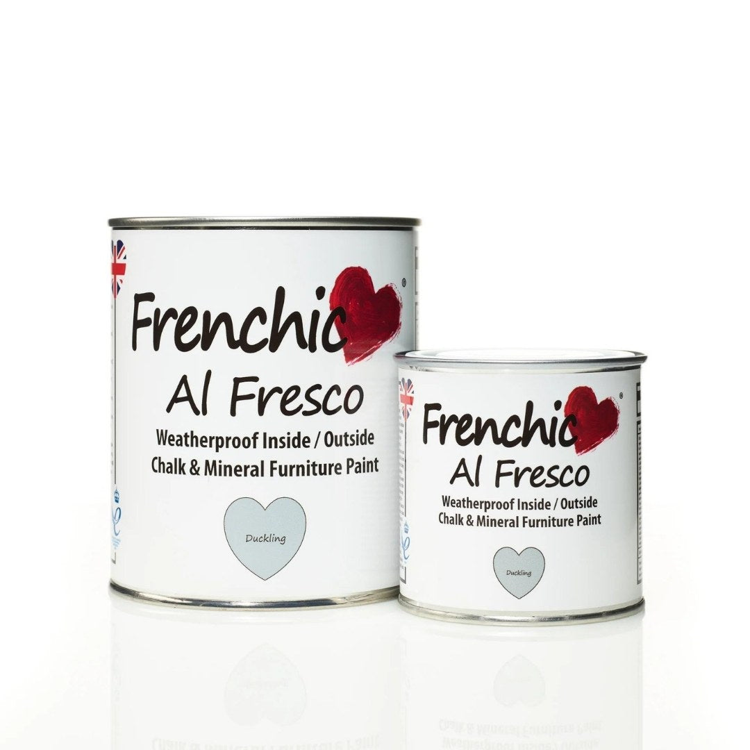 Duckling Frenchic Paint Al Fresco Inside _ Outside Range by Weirs of Baggot Street Irelands Largest and most Trusted Stockist of Frenchic Paint. Shop online for Nationwide and Same Day Dublin Delivery