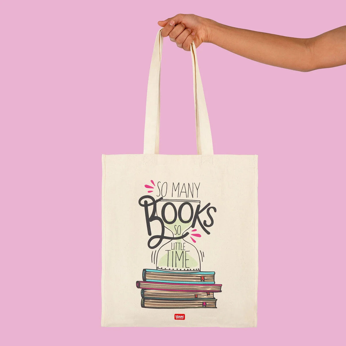 Fab Gifts Legami Cotton Bag Book Lover by Weirs of Baggot Street