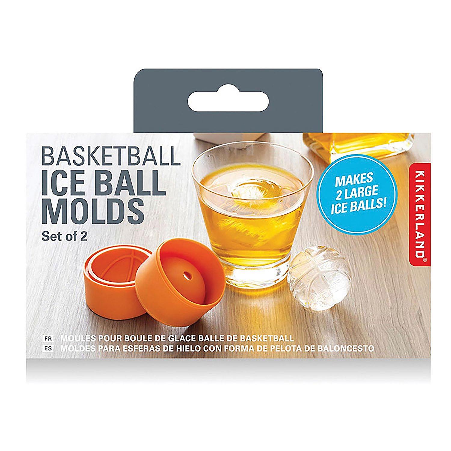Fab Gifts | Kikkerland Basketball Ice Ball Molds by Weirs of Baggot Street
