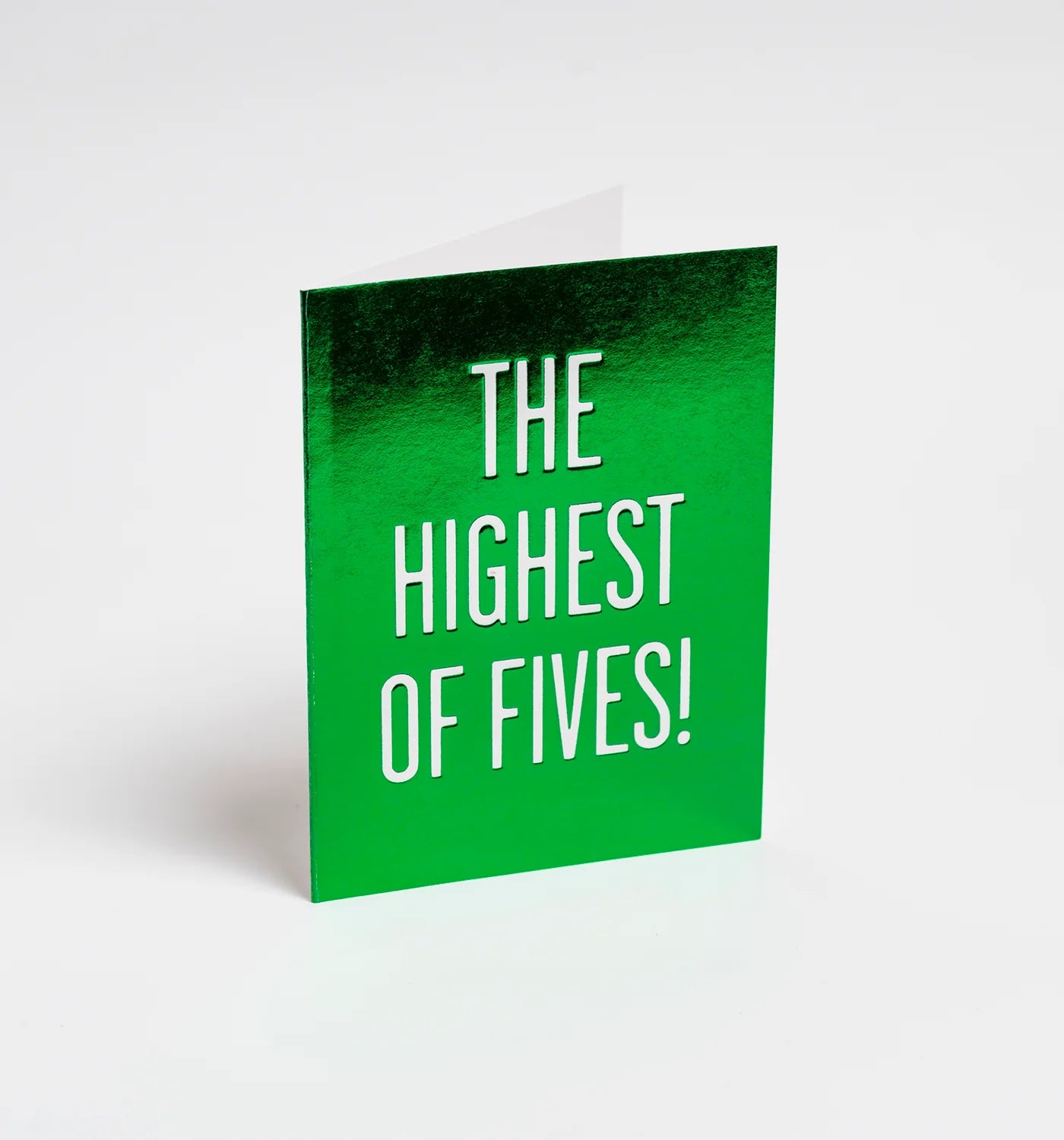 Fabulous Gifts Cher The Highest Of Fives Card by Weirs of Baggot Street
