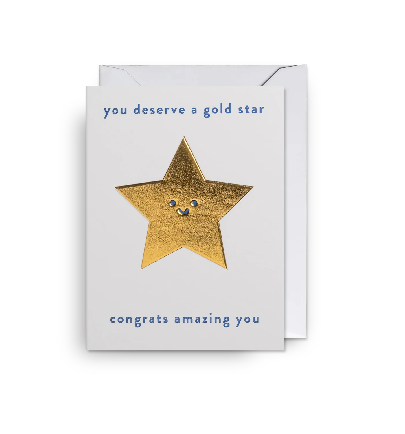 Fabulous Gifts Cher You Deserve A Gold Star... Card by Weirs of Baggot Street