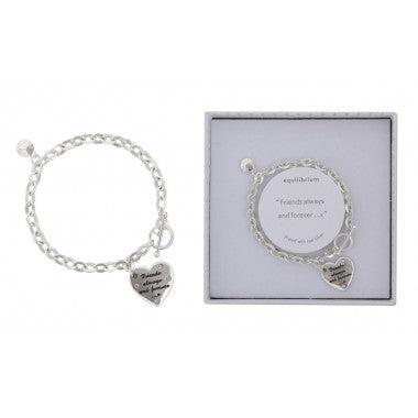 Fabulous Gifts Equilibrium Jewellery Friends Always Silver Bracelet by Weirs of Baggot Street