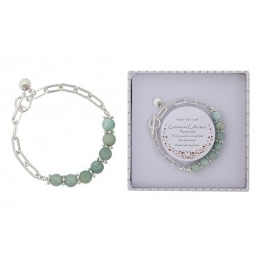 Fabulous Gifts Equilibrium Jewellery Gemstone Amazonite Bracelet by Weirs of Baggot Street