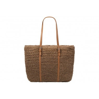 Fabulous Gifts Equilibrium Jewellery Woven Tote Bag Tan  by Weirs of Baggot Street