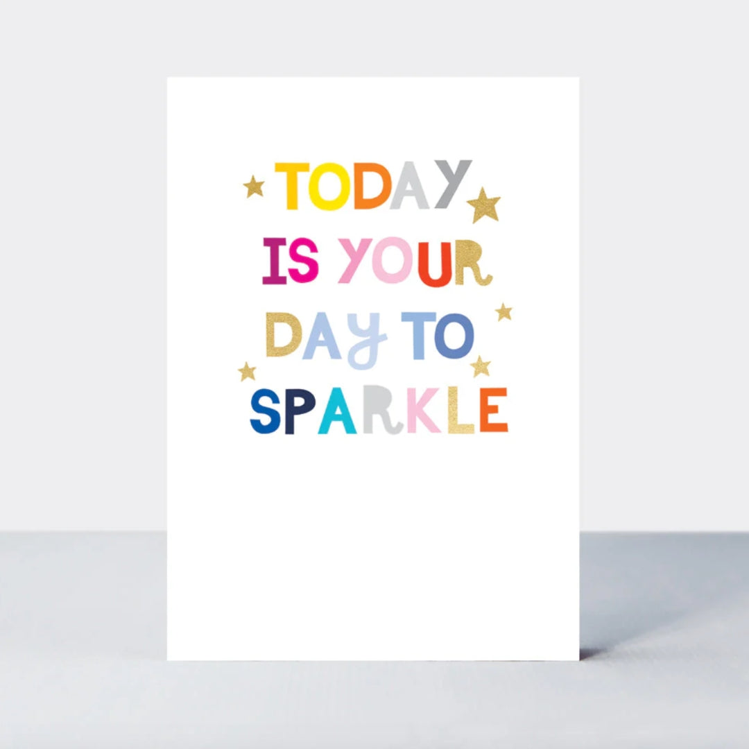 Fabulous Gifts Rachel Ellen Day To Sparkle Card by Weirs of Baggot Street