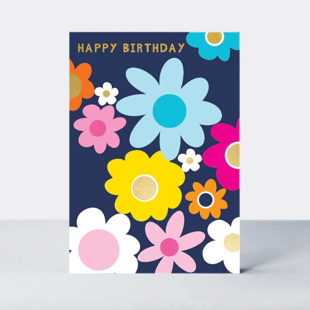 Fabulous Gifts Rachel Ellen Happy Birthday Flowers Card by Weirs of Baggot Street