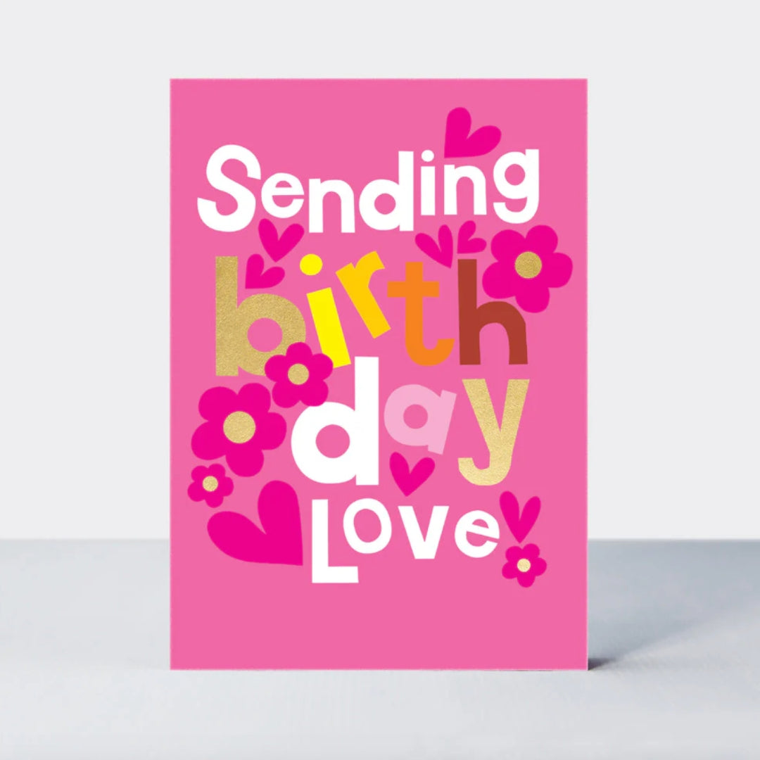 Fabulous Gifts Rachel Ellen Sending Birthday Love Card by Weirs of Baggot Street