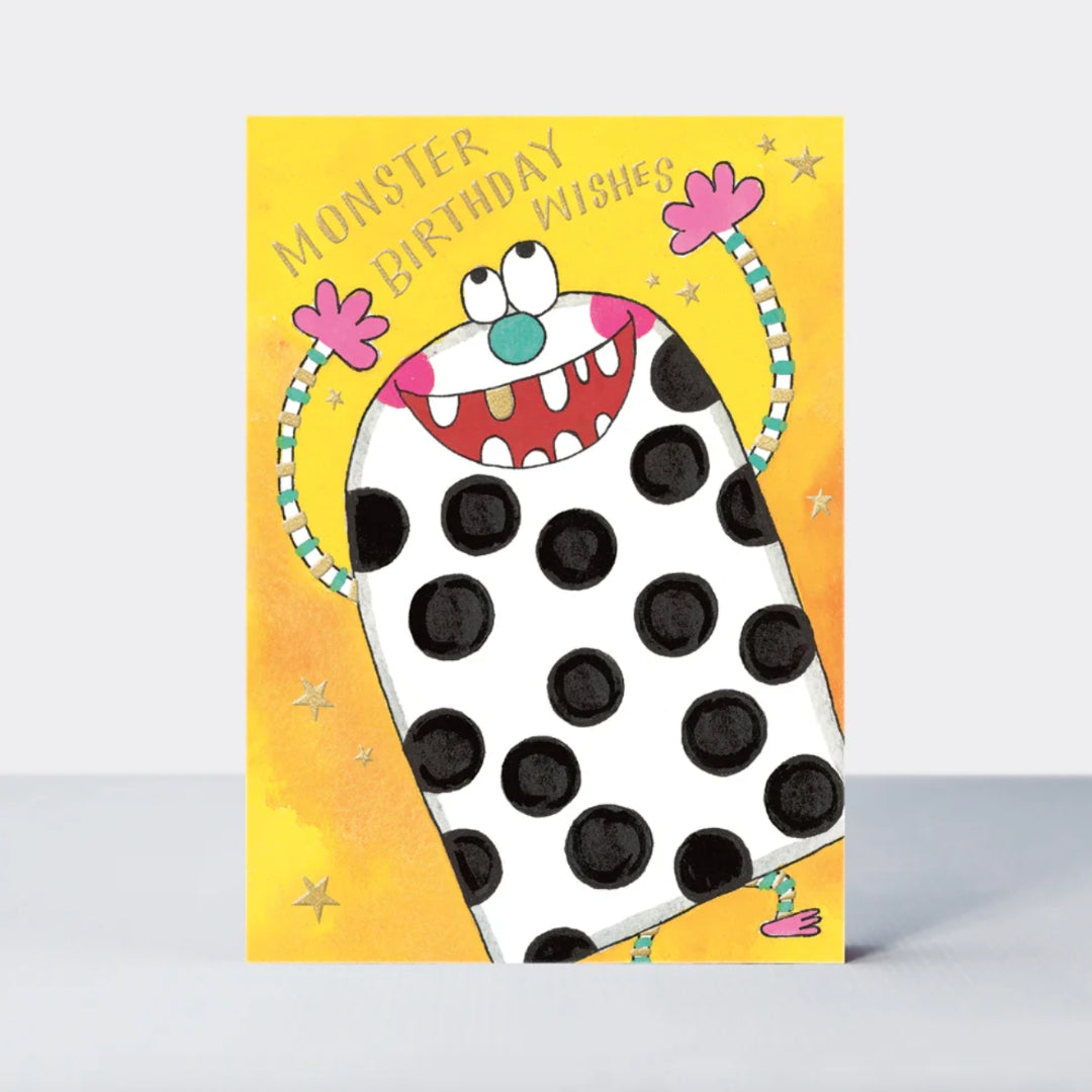 Fabulous Gifts Rachel Ellen Spot Monster Birthday Wishes by Weirs of Baggot Street