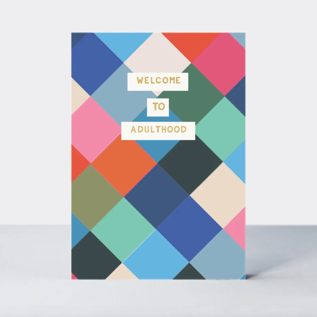 Fabulous Gifts Rachel Ellen Welcome To Adulthood Card by Weirs of Baggot Street