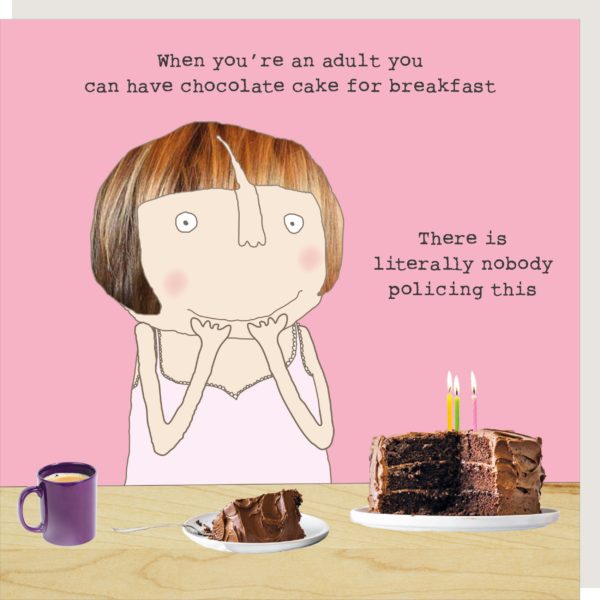 Fabulous Gifts Rosie Cake Breakfast Card by Weirs of Baggot Street
