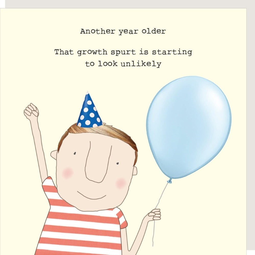 Fabulous Gifts Rosie Growth Spurt Card by Weirs of Baggot Street