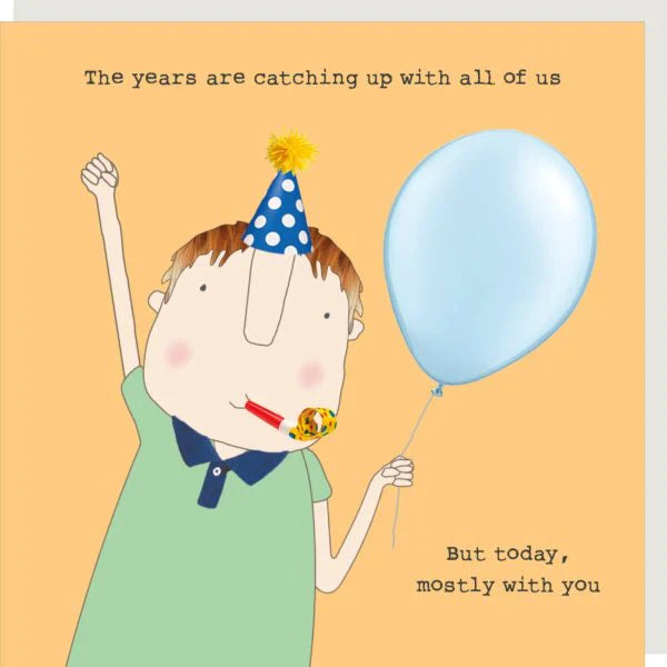 Fabulous Gifts Rosie The Years Boy Card by Weirs of Baggot Street
