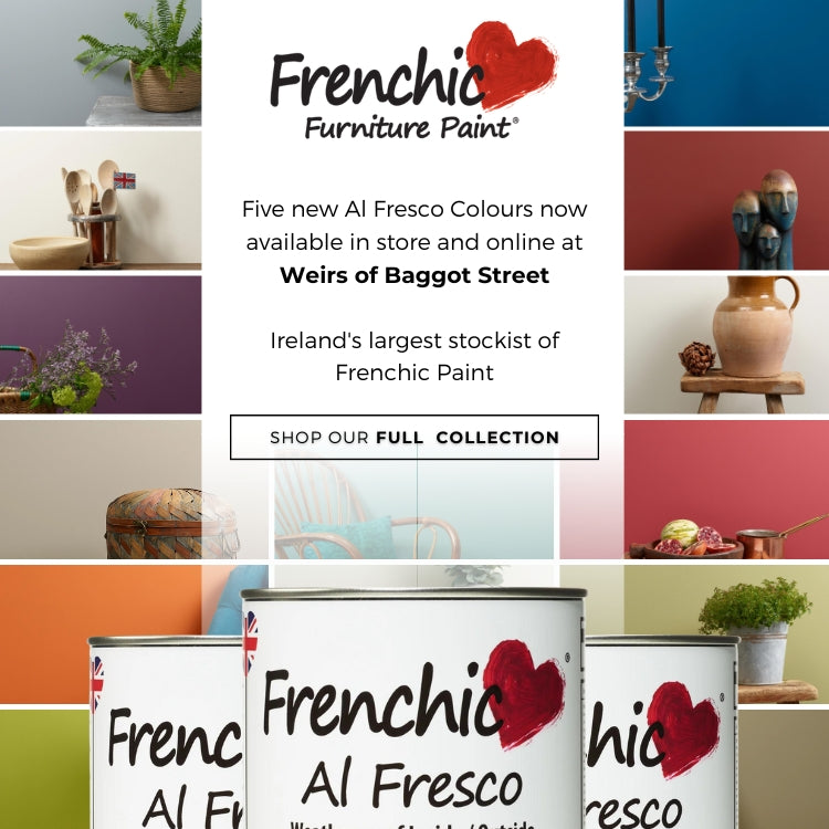 Frenchic Paint by Weirs of Baggot St Home Gift and DIY. Now offering Same Day Dublin Delivery on all orders. Shop Now