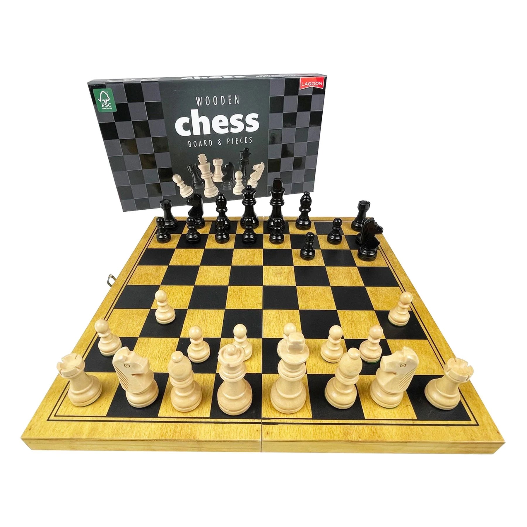  Creatov Chess Set - Chess Board Set for Adults Kids Chess Set  Board Game Set Wood Chess Set with Chess pieces Travel Chess Set : Toys &  Games