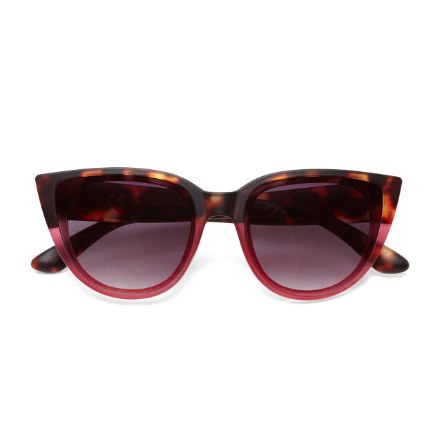 Fab Gifts | Okkia Sunglasses Silvia Big Cat Havana Pink by Weirs of Baggot Street
