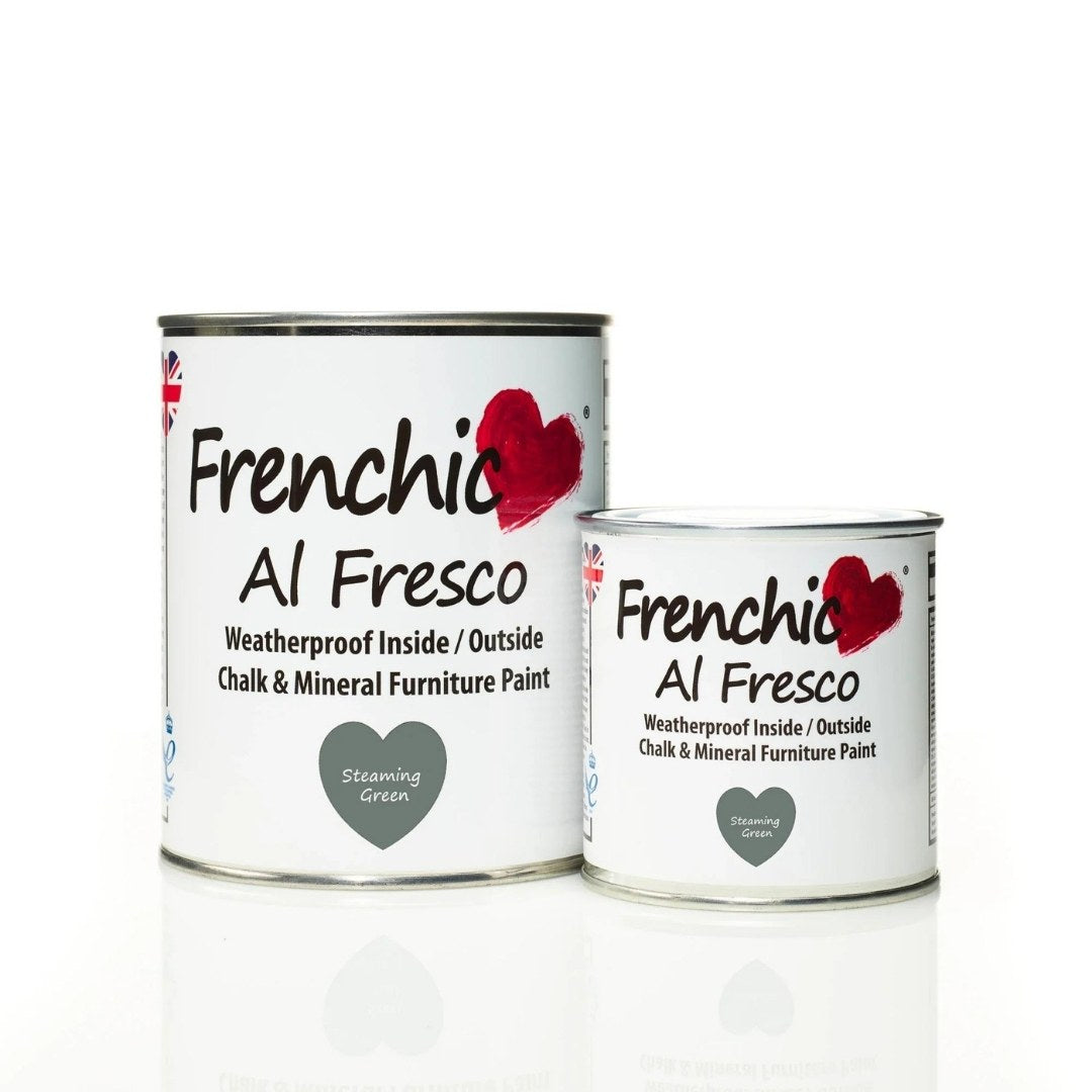 Steaming Green Frenchic Paint Al Fresco Inside _ Outside Range by Weirs of Baggot Street Irelands Largest and most Trusted Stockist of Frenchic Paint. Shop online for Nationwide and Same Day Dublin Delivery