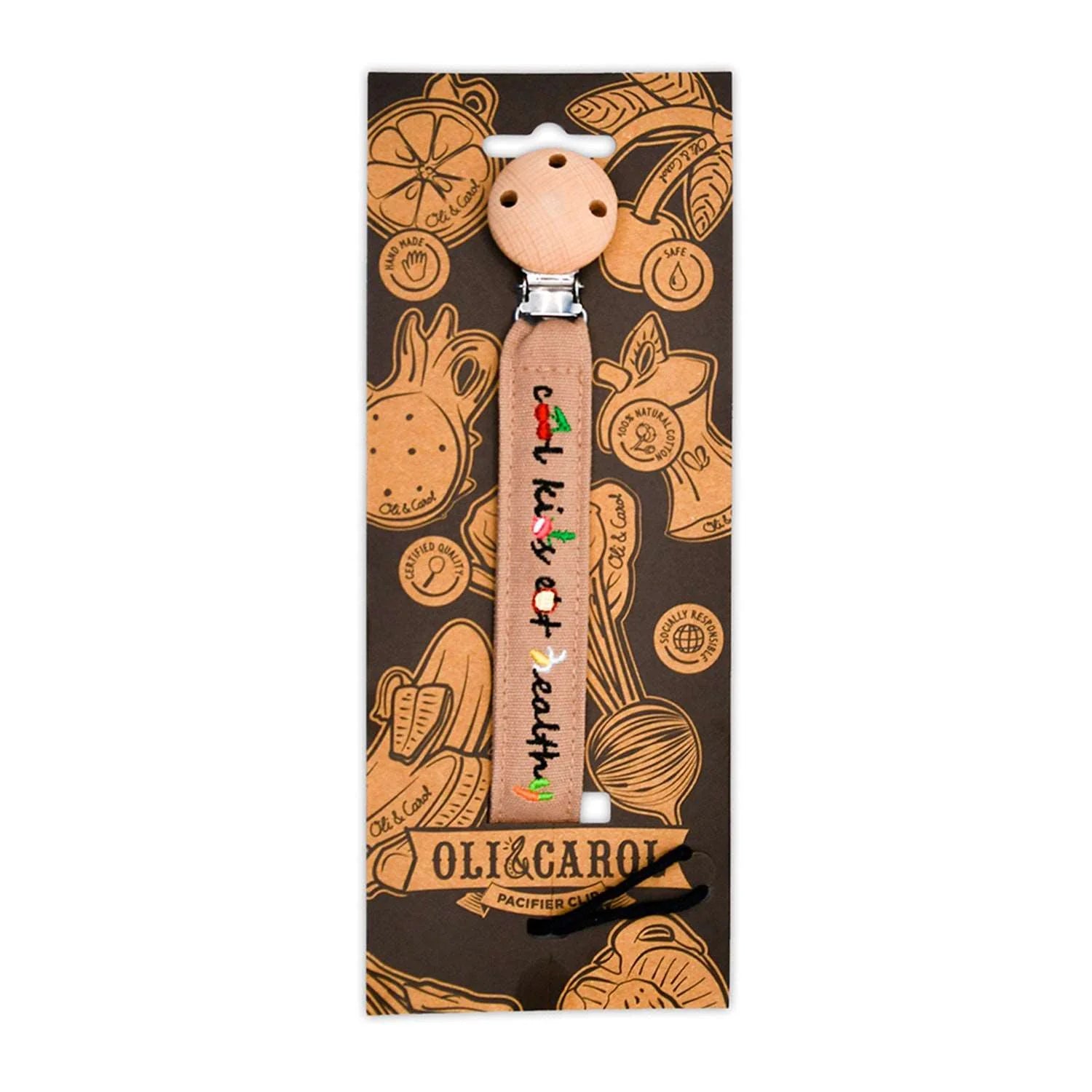Toys Games and Puzzles Oli & Carol Pacifier Clip by Weirs of Baggot Street