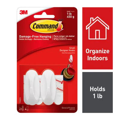 3M Command Hooks | Weirs of Baggot St Home Gift and DIY