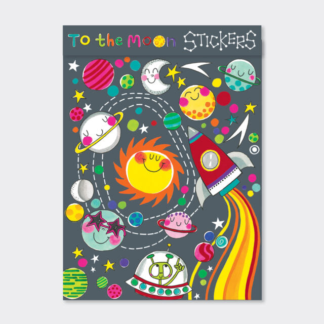 Bubs & Kids - Rachel Ellen Sticker Scene Books - To The Moon by Weirs of Baggot Street