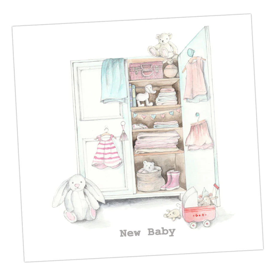 Crumble & Core | Baby Girls Room Card by Weirs of Baggot Street