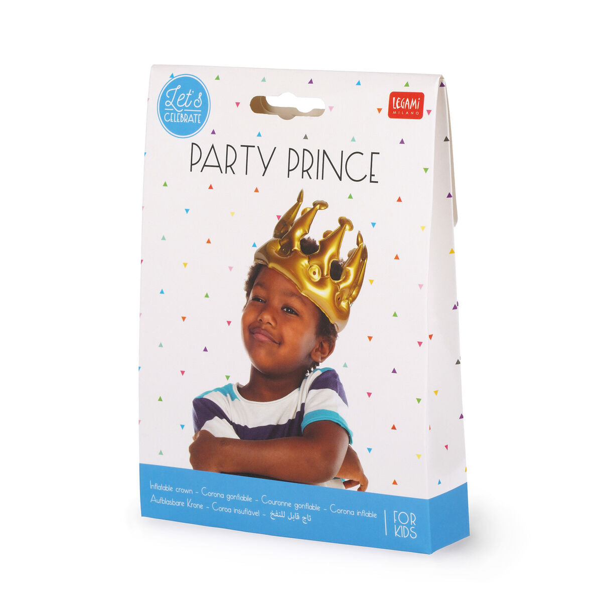 Fab Gifts | Legami Inflatable Crown Party Prince by Weirs of Baggot Street