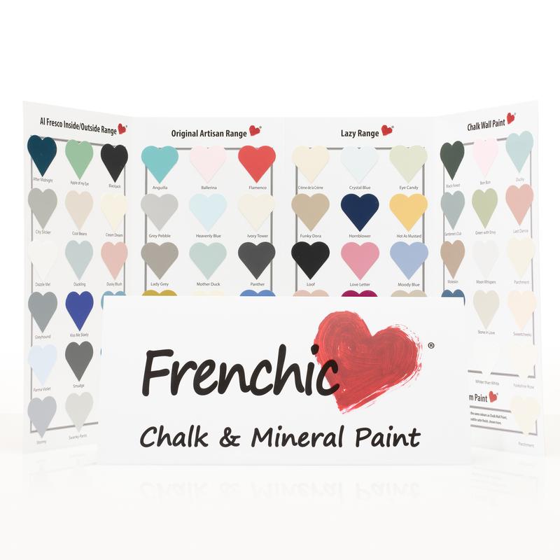 Frenchic Colour Chart by Weirs of Baggot St