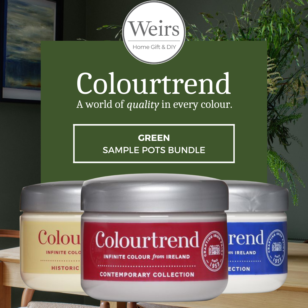 Colourtrend Sample Pots Bundle GREEN by Weirs of Baggot St