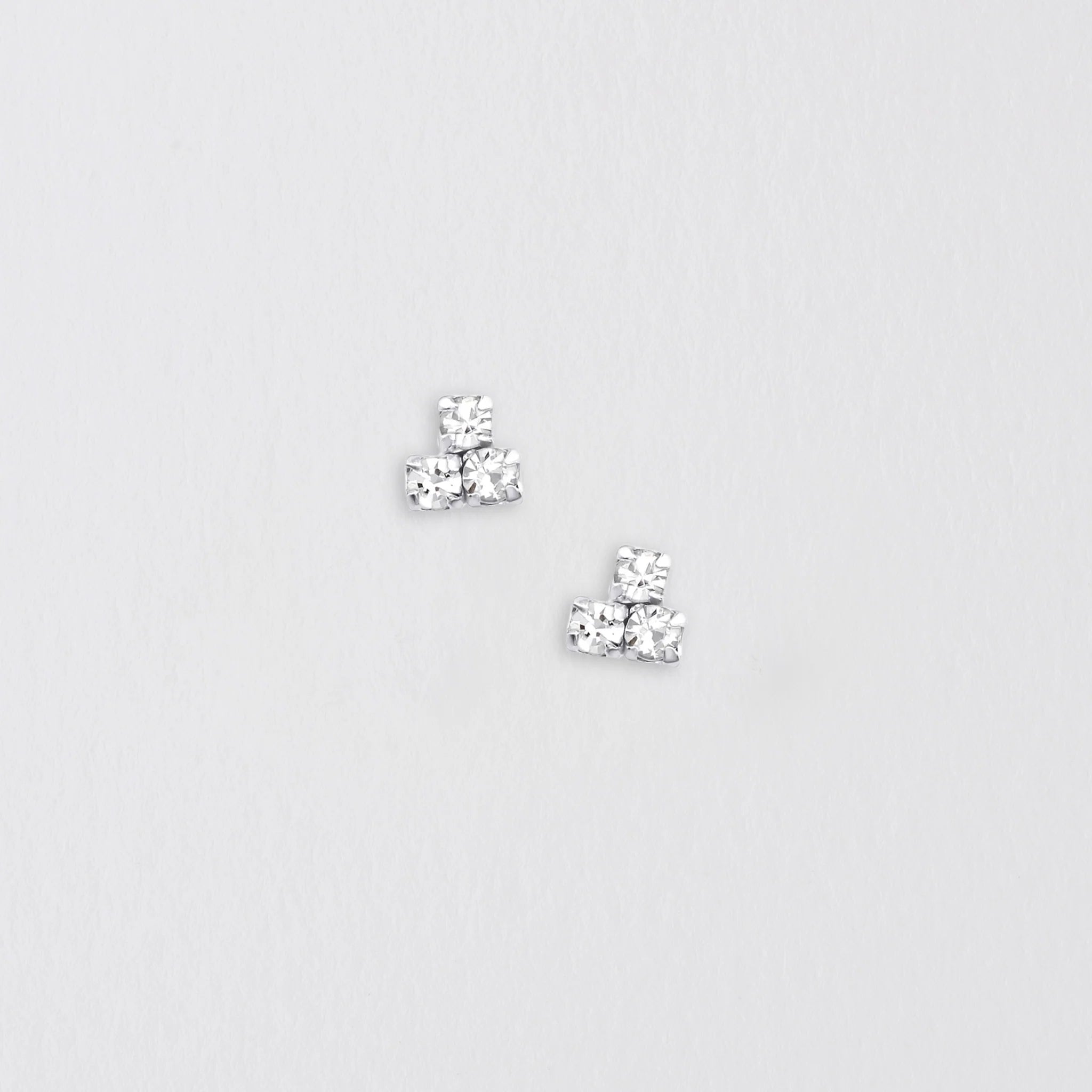 Crumble & Core | Sending Love Card with Earrings in a White Box by Weirs of Baggot Street