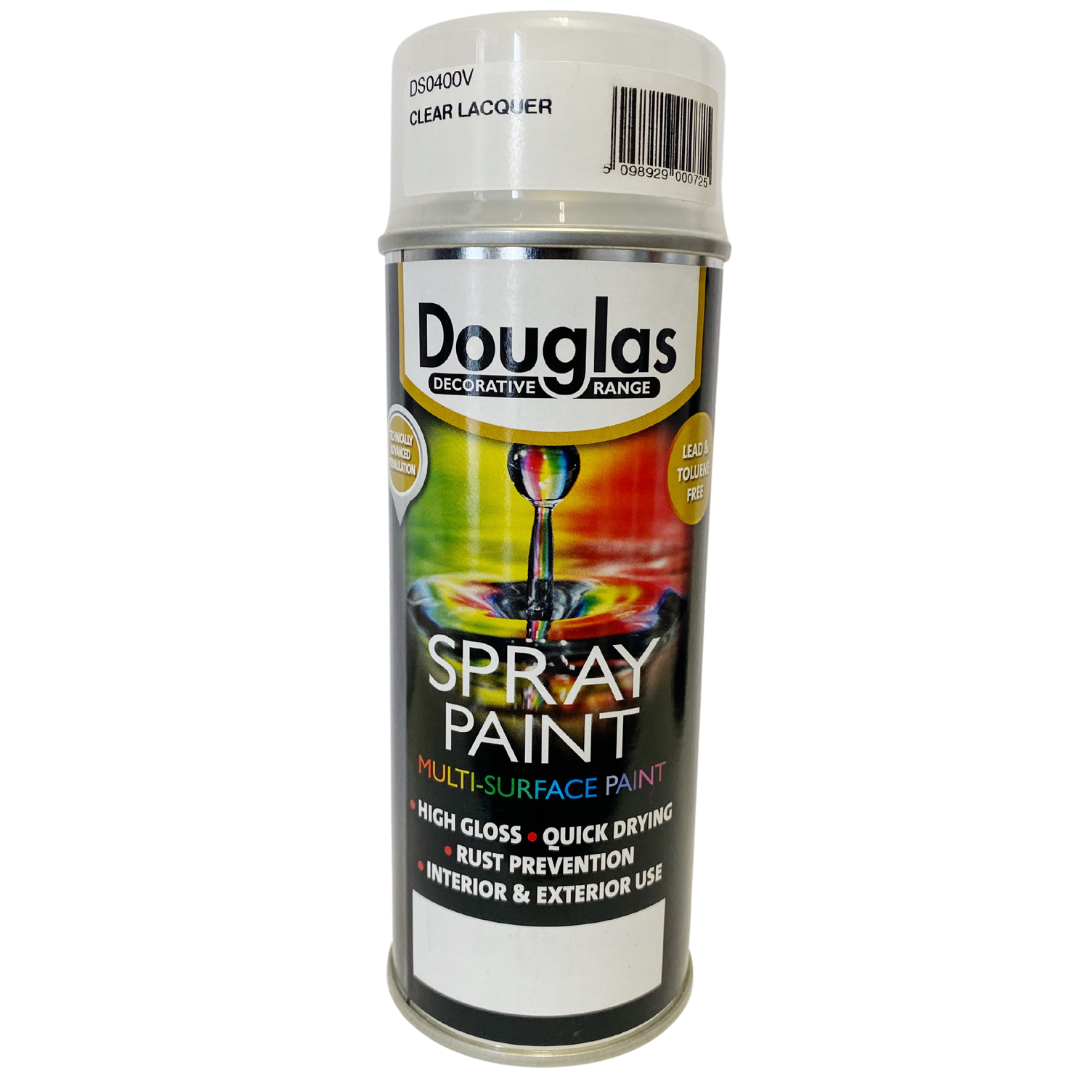 Paint & Decorating | Douglas Spray Paint Clear by Weirs of Baggot St