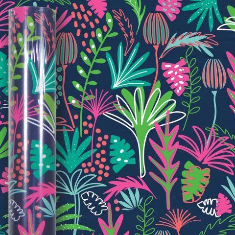 Giftwrap & Bags | Gift Wrap 3M Roll Neon Tropical Weirs of Baggot St