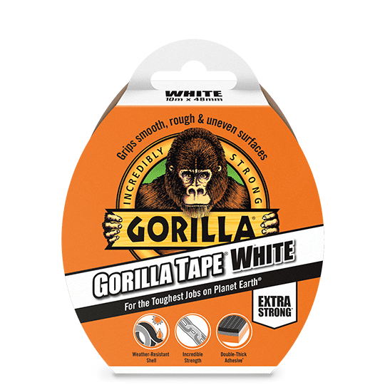 Adhesives | Gorilla Glue Tape White by Weirs of Baggot St