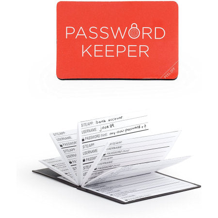 Fab Gifts | Kikkerland - Password Keeper Book by Weirs of Baggot St