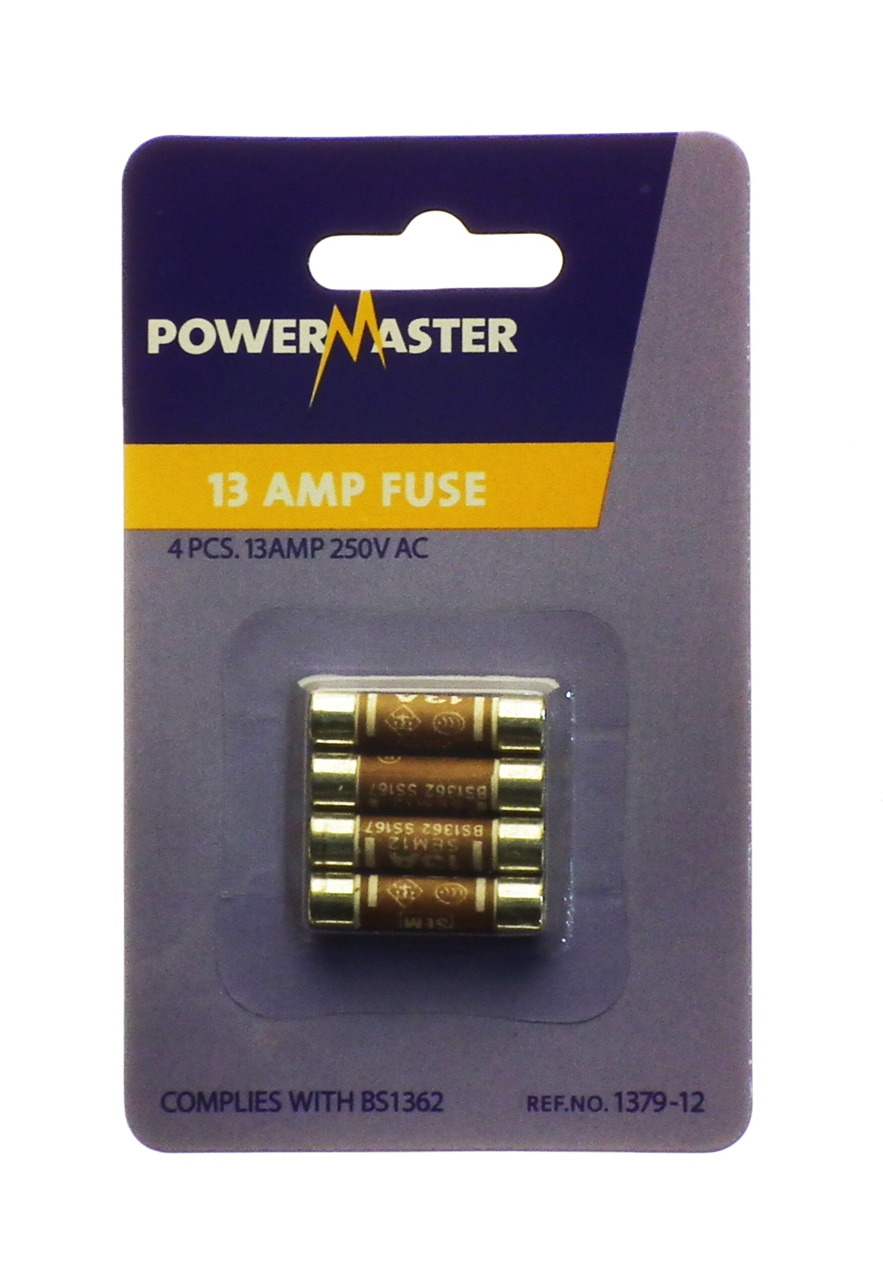 Fuses & Plugs| Powermaster Fuse Card - 13 Amp by Weirs of Baggot St