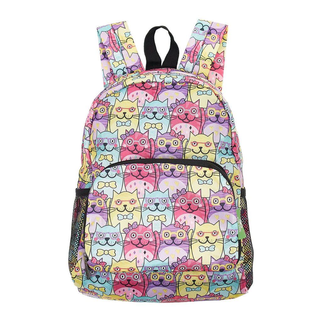 Sustainable Living | Eco Chic B58 Multiple Glasses Cat Backpack by Weirs of Baggot Street