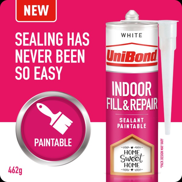 Adhesives | Unibond Indoor Fill & Repair White by Weirs of Baggot St
