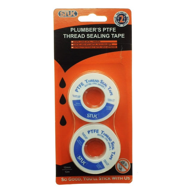 STUK Plumber's PTFE Thread Sealing Tape