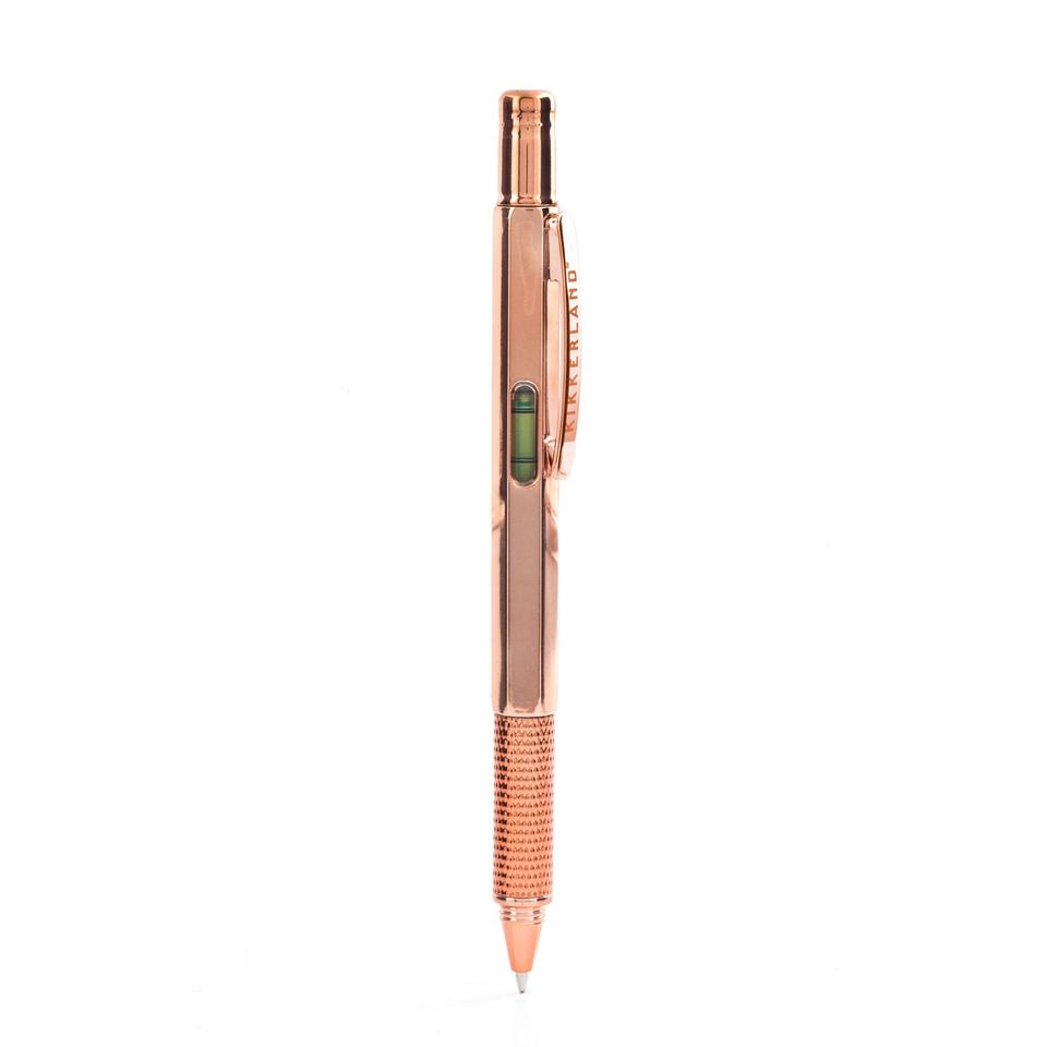 Fabulous Gifts | Kikkerland - Multi Tool Pen 3 In 1 Copper by Weirs of Baggot Street