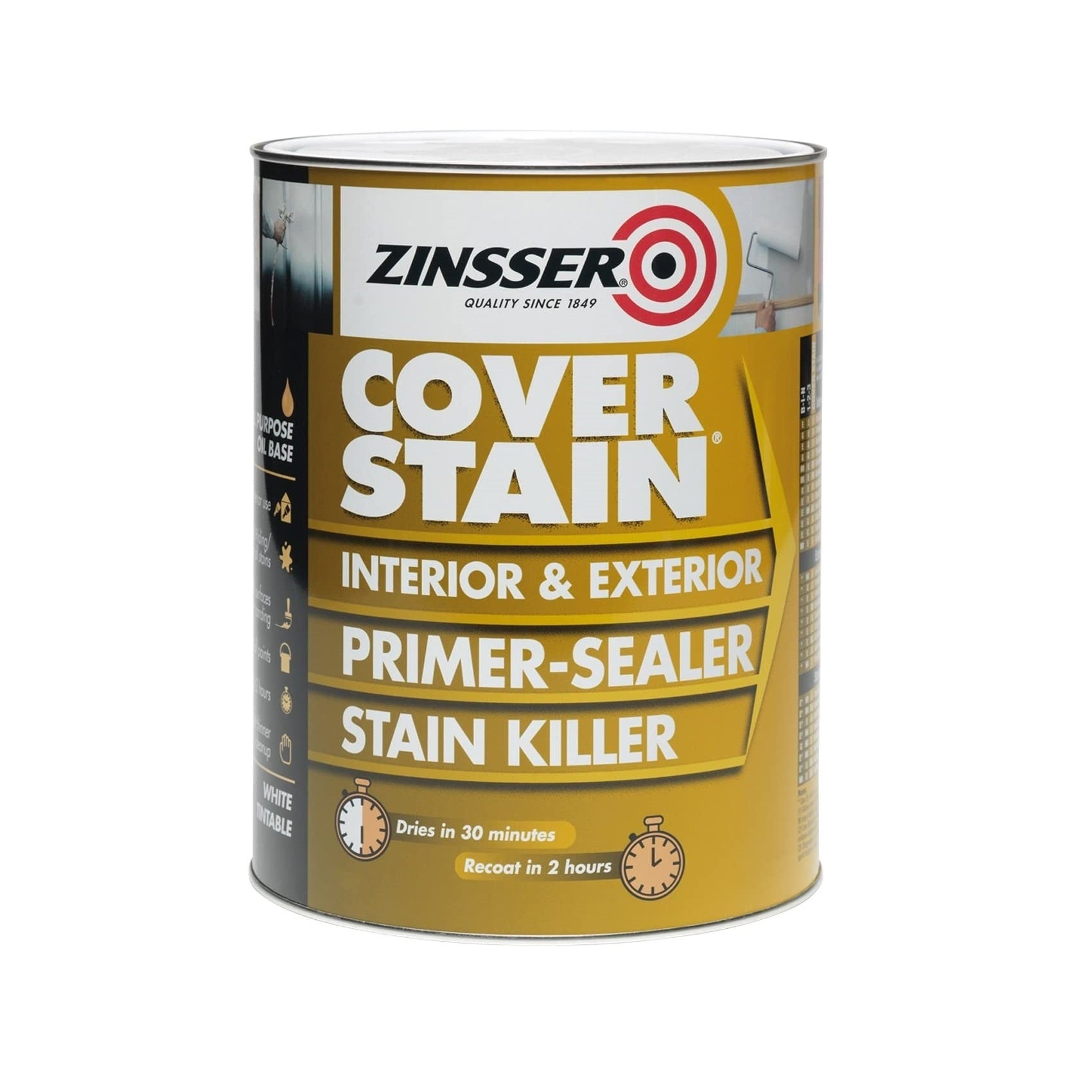 Stain & Protection | Zinsser Cover Stain 500mL by Weirs of Baggot St