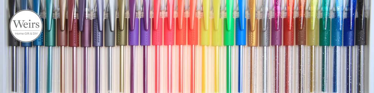 Back to School | Gel Pens Collection by Weirs of Baggot St Home Gift and Hardware DIY