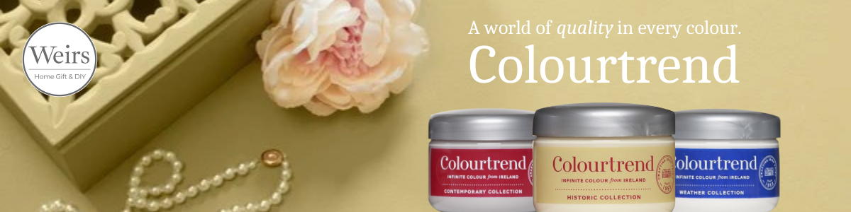 Colourtrend Historic Sample Pots Collection by Weirs of Baggot St Official Colourtrend Stockist
