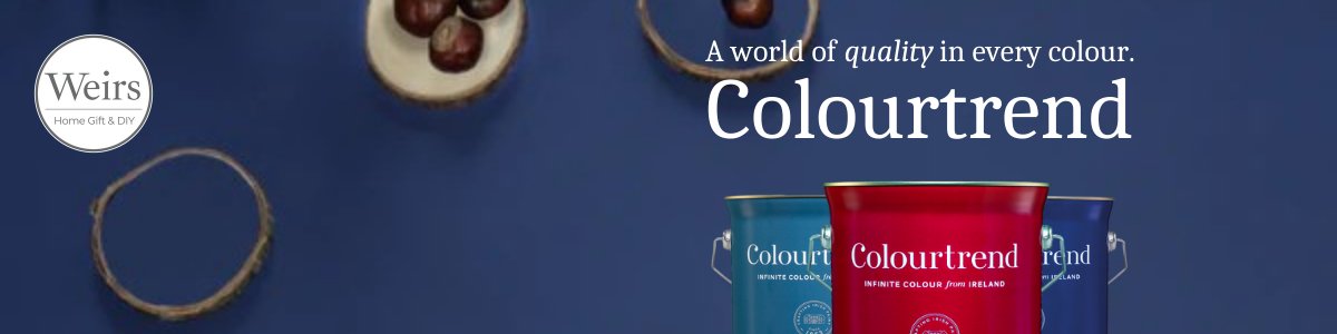 Colourtrend Weather Collection by Weirs of Baggot St Official Colourtrend Stockist