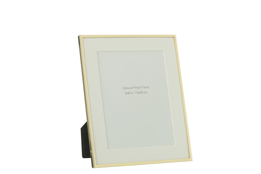 Fab Gifts | J-Line Photo Frame Fine Gold 6X8 by Weirs of Baggot Street