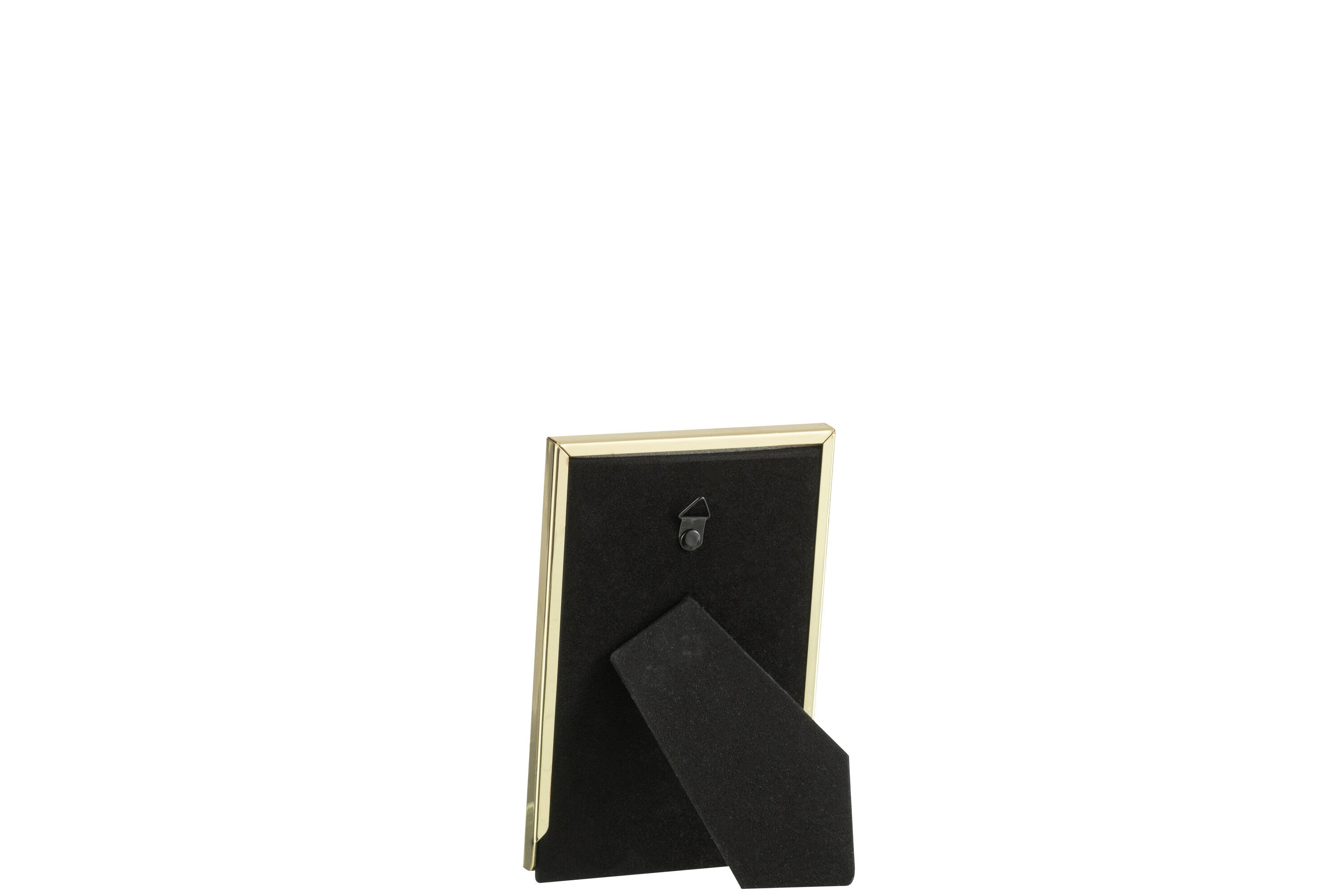 Fab Gifts | J-Line Photo Frame Hammered Gold 4X6 by Weirs of Baggot Street