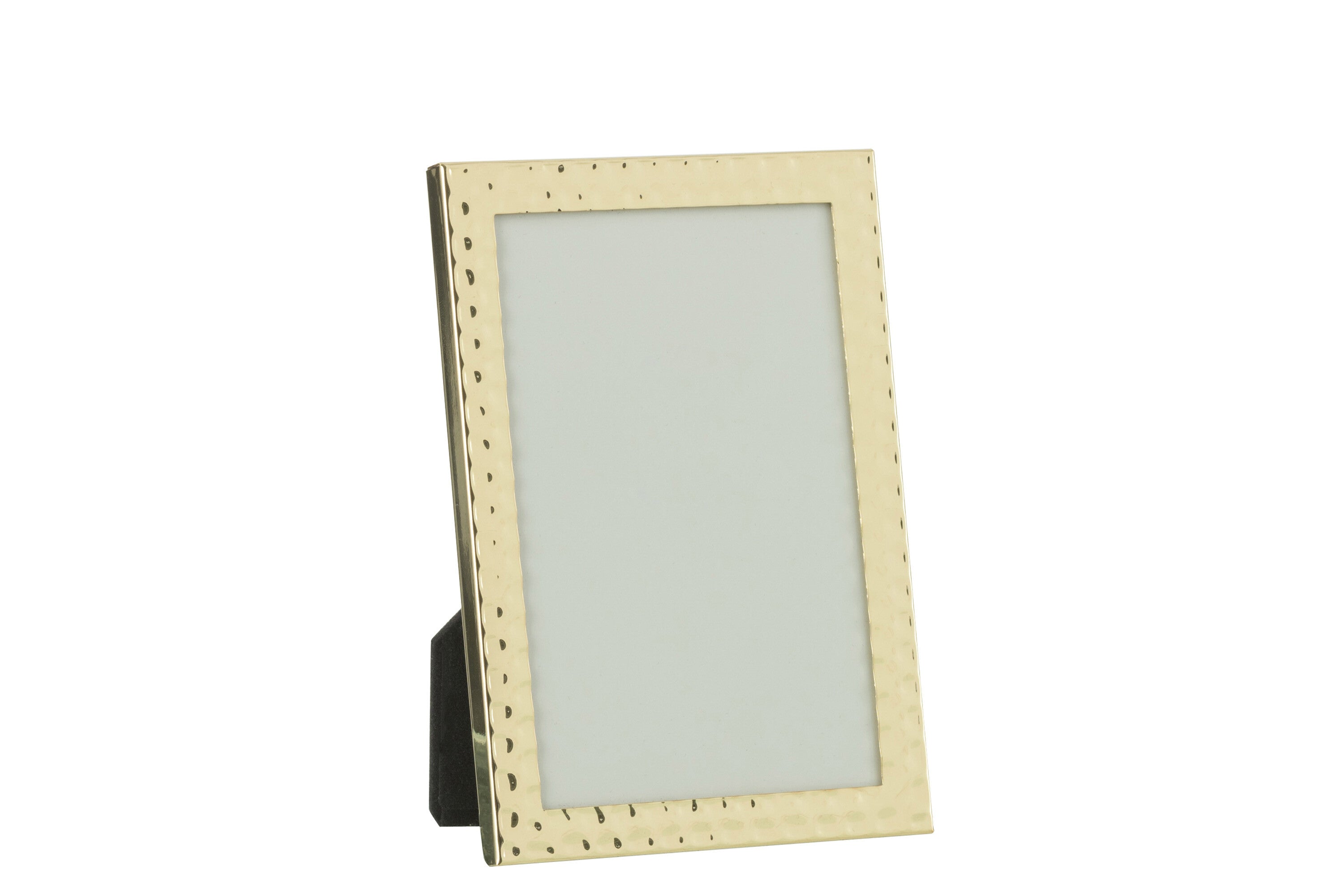 Fab Gifts | J-Line Photo Frame Hammered Gold 6X8 by Weirs of Baggot Street