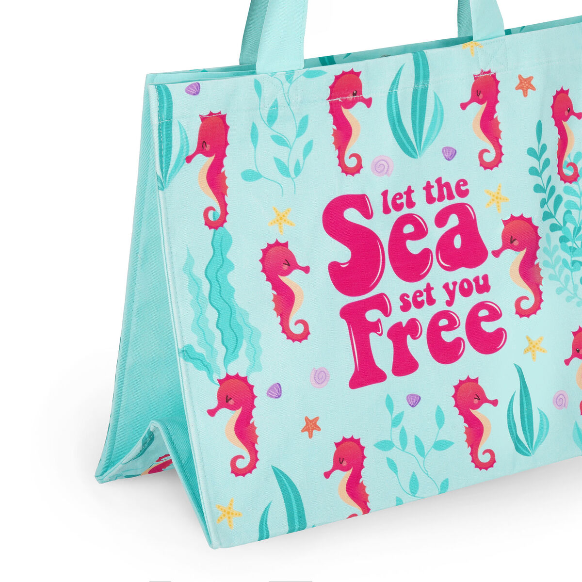 Fabulous Gifts Beach Accessories Legami Beach Bag - Seahorse by Weirs of Baggot Street