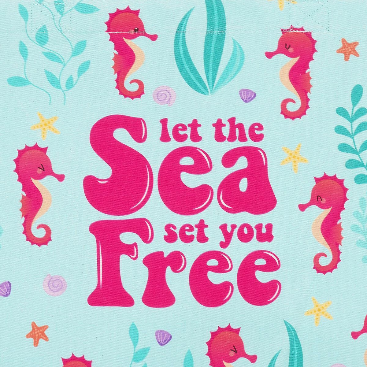 Fabulous Gifts Beach Accessories Legami Beach Bag - Seahorse by Weirs of Baggot Street