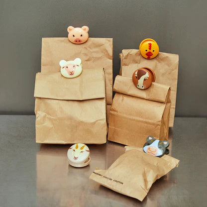 Fab Gifts | Kikkerland Farm Animal Bag Clips by Weirs of Baggot Street