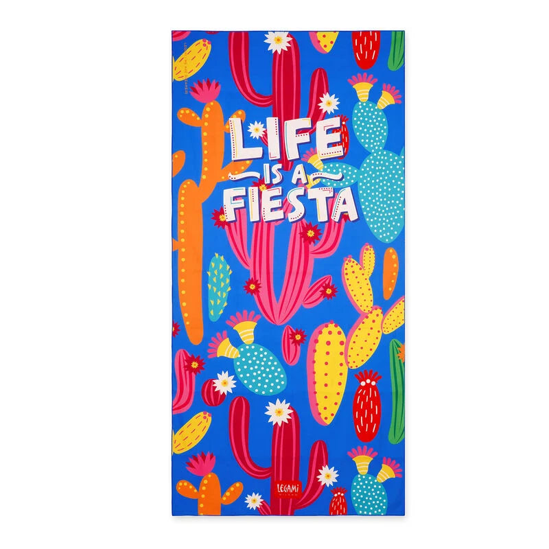 Beach Towels | Legami Beach Towel Cactus by Weirs of Baggot Street#