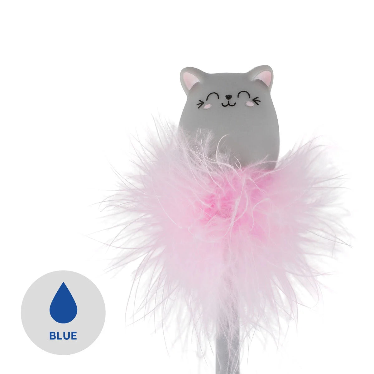 Back to School | Legami Light Up Ballpoint Pen Kitty by Weirs of Baggot Street