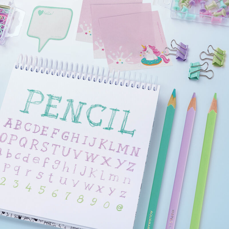 Back to School | Legami Set Of 12 Colouring Pencils Cyan Ocean Palette by Weirs of Baggot Street